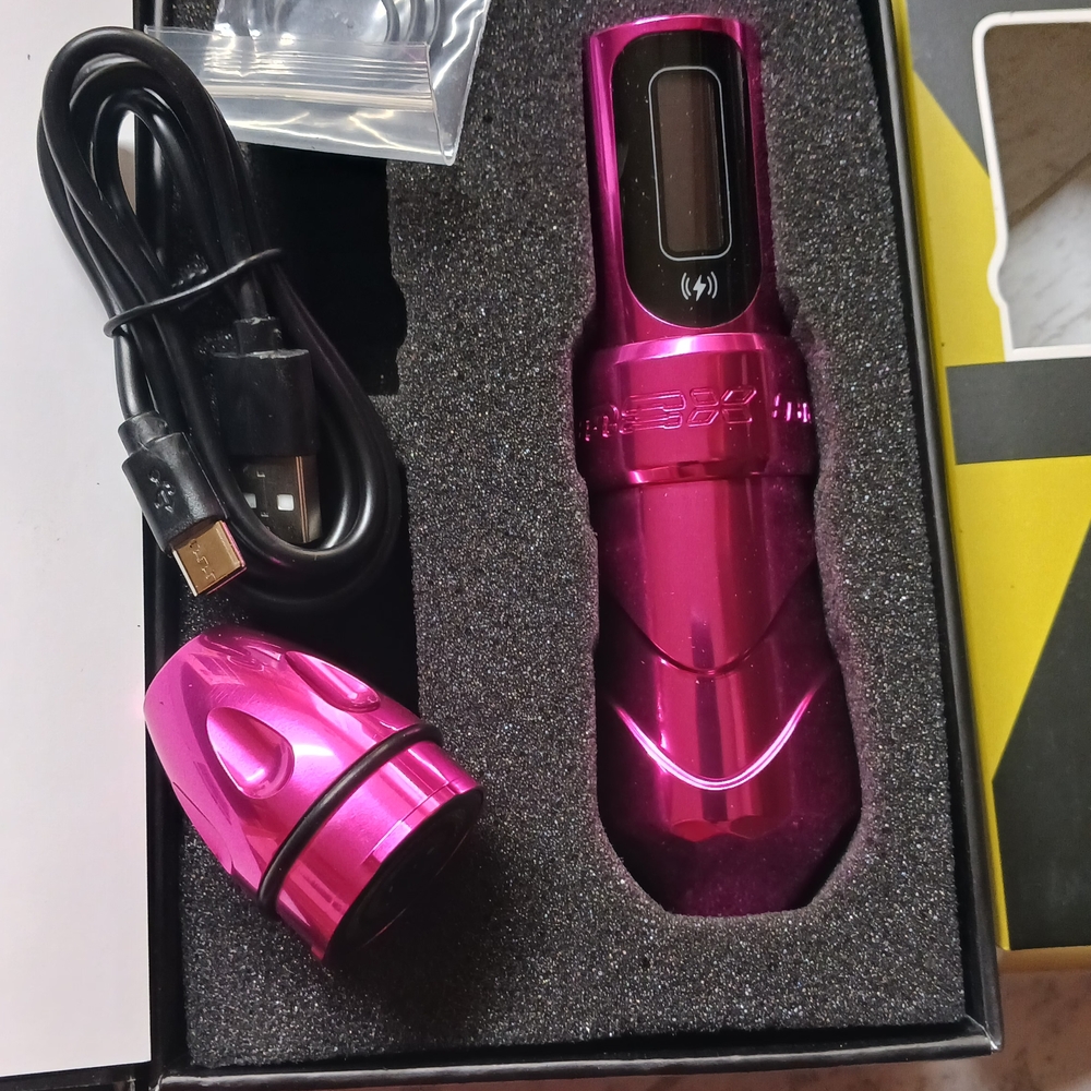 Hold For Brian Flux Max Tatt Oo Machine Bubblegum Pink Brand New Never Used